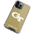 Georgia Institute of Technology Gold GT iPhone 15 Pro Clear Case